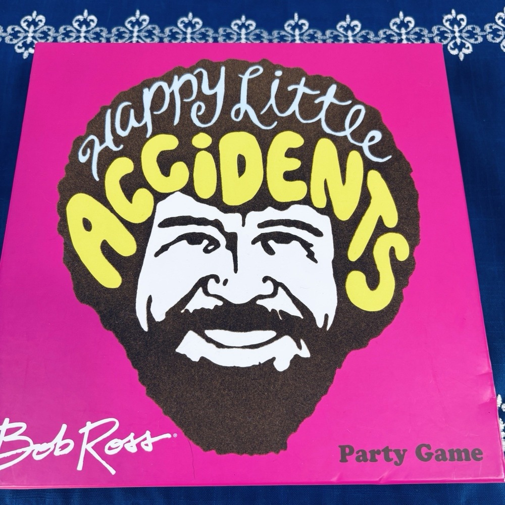 Bob Ross Happy Little Accidents Party Game Ages 10+  NEW IN BOX